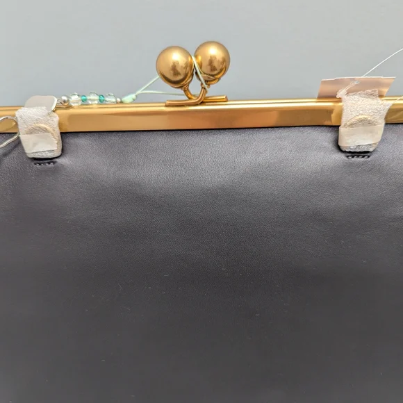 Coach Kisslock Frame In Black/Large (2 Of 2) - Picture 6 of 8